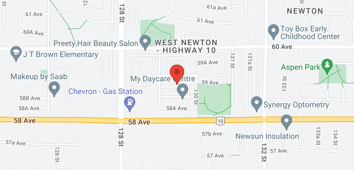 map of 12960 59 AVENUE